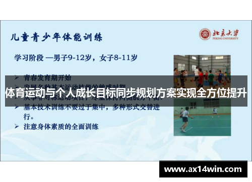 体育运动与个人成长目标同步规划方案实现全方位提升